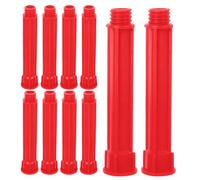 CHILDWEET Boquillas de Calafateo de Plástico 10 Piezas 11 Cm Extensores Aplicador de Sellador para Bricolaje en Baños y Cocinas Herramienta de Extensión para Sellado Preciso en Grietas