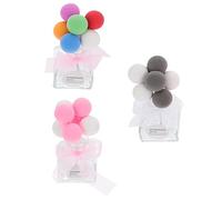 CHILDWEET Botellas de Perfume de Vidrio para Automóvil Difusor Purificador Rellenable Reutilizable