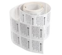 CHILDWEET Calcomanías de Advertencia de Asfixia de Papel, Etiquetas Adhesivas Transparentes y Fáciles de Despegar para Embalaje Seguro y Prevención de Accidentes