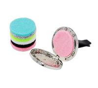 CHILDWEET Clip Difusor de Perfume para Coche con Forma de Palma de Perro, Aleación y Acero Inoxidable, Fácil de Instalar, Adecuado para Ambientar el Interior del Automóvil, Color Aleatorio