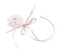CHILDWEET Colgante de Aromaterapia para Automóviles en Yeso Diseño Delicado de Flor de Peonía, Decoración Elegante y Ahorro de Espacio para Interior de Coche