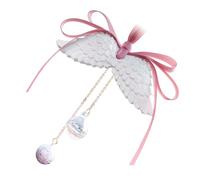 CHILDWEET Colgante De Esencia Aromática Para Espejo Retrovisor De Coche Difusor De Fragancia Alas De Ángel De Jasmine Decoración y Elegante Para Remover Olores Vehículos y Hogar