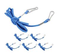 CHILDWEET Correa para Guantes y Manoplas Pinzas Ajustables, Nylon Resistente, 6 Piezas para Esquí y Actividades al Aire Libre en Invierno