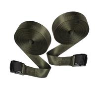 CHILDWEET Correas de Amarre de Trinquete para Exteriores con Hebillas Ajustables de Aleación de Zinc, Nylon Resistente y Paquete de 2 Rollos para Asegurar Carga en Rv y Remolques