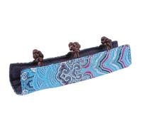 CHILDWEET Cubierta para Mango de Tetera Resistente al Calor de Tela Azul Aislamiento Térmico para Cocina, Protector Anti-Quemaduras y Funda para Asa de Tetera