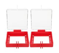 CHILDWEET Cubierta Protectora para Interruptores de Botón Giratoria 2 Piezas Plástico Resistente Color Transparente Bloqueo de Seguridad para Interruptores de Pared Prevención de