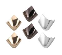 CHILDWEET Cubre Puntas Zapatos de Metal para Tacones Altos, Protectores de Cabeza Resistentes al Desgaste 3 Pares para Proteger Tus Zapatos