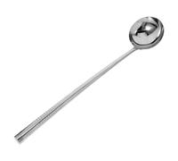 CHILDWEET Cuchara de Cocina Cuchara Casera Resistente y Duradera de Acero Inoxidable Mango Ergonómico Largo, Fácil de Limpiar, Adecuado para Uso y Chefs Profesionales
