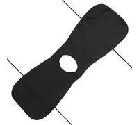 CHILDWEET Delantal Peluquería Mujer Resistente de Poliéster Negro, Fácil de Limpiar y Diseño sin Mangas Adecuado para Estilistas y Peluqueras en Trabajos Pesados