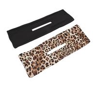 CHILDWEET Diademas de Alambre para Moño Mujer 2piezas, Accesorio para Cabello Negro de Poliéster Fácil de Poner y Decorar para Uso Diario y Fiestas