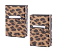 CHILDWEET Funda para Cigarrillos Tipo Concha 20 Unidades, Estuche Protector Portátil, Antideslizante, Compacto y Duradero, Uso Diario y Viaje, Compatible Pitilleras Estándar, Adecuado