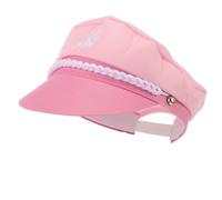CHILDWEET Gorra Azul Marino Sombrero Pirata Sombreros De Cubo De Ala Ancha Primero Canotié Sombrero Marino Náutico Sombrero De Gorra De Mar Armada Tapa Sarga De Poliéster