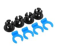 CHILDWEET Juego de 8 Piezas Pinzas de Sujeción para Impresora 3d, Clips Bowden de Plástico para Tubo de 4 Mm, Accesorios Industriales para Extrusor y Hotend Compatibles, Uso Profesional