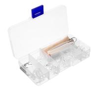 CHILDWEET Kit Reparación Gafas Almohadillas Apoyo Nariz de Silicona Antideslizantes para Gafas Cómodas y Mejorado Incluye de Almohadillas Nasales Resistentes al Cambio de Color