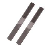 CHILDWEET Limas de Acero al Carbono para Carpintería 2piezas, Herramienta Manual para Tallado y Pulido de Madera Formas Plana y Media Ronda