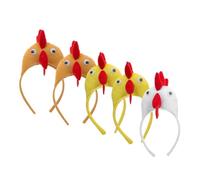 CHILDWEET - Lote de 5 tiras de pollo para Halloween (efecto invernadero, cómodas, accesorios de fiesta, cosplay para mujeres y niños