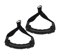 CHILDWEET Mango Fácil Sujeción de Cuerda de Tracción 2 Piezas Ligeras de PVC para Entrenamiento de Fuerza y Fitness para Ejercicios de Gimnasio