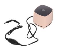 CHILDWEET Mini Altavoz de Computadora USB Sonido de Graves, Diseño Compacto y Elegante de Plástico Rosa para Oficina y Hogar, Altavoz Pequeño Sonido Estéreo y Ahorro de Espacio