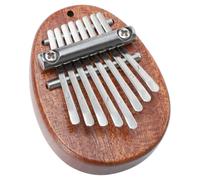 CHILDWEET Mini Kalimba de Madera Portátil Adecuado para Obsequio y Presentaciones en Escenario 8 Teclas Piano de Pulgar Fácil de Tocar, Instrumento Ligero para Principiantes
