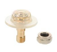 CHILDWEET Núcleo para Inflado de Airbags para Chalecos Salvavidas de Válvula de Repuesto Base de Cobre Dorado, Fácil Instalación y Reemplazo en Dispositivos de Seguridad