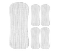 CHILDWEET Pañales de Algodón Reutilizables para Bebés 5piezas, Suaves y Transpirables, Ajuste Cómodo y Prevención de Fugas, Ideales para Salidas y Uso en Casa