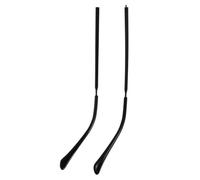 CHILDWEET Par de Patillas de Repuesto para Gafas de Sol y Miopía, Brazo Metálico Negro Antideslizante que Previene Rozaduras y Protege el Marco