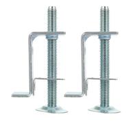 CHILDWEET Patas de Soporte Ajustables para Muebles 2 Piezas, Pie de Ajuste para Armario y Estanterías, Compatibles Suelos Duros como Madera y Cerámica, Altura Regulable para Nivelar Muebles