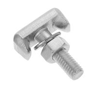 CHILDWEET Pernos de Batería de Acero Inoxidable Clip T y Tornillo Tipo Montaña, Perno Tensor para Terminales de Cable, Accesorios Aplicables para Batería de Automóvil y Suv, Repuesto