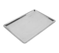 CHILDWEET Platillo de Balanza Bandeja de Báscula de Acero Inoxidable Rectangular para Báscula de 30kg Plata