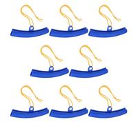 CHILDWEET Protector para Llantas de Coche 8 Piezas Azul 15 Cm, Funda Gruesa Antirrayas de Poliuretano para Desmontadora de Neumáticos, Accesorios para Reparación y Mantenimiento de