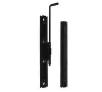 CHILDWEET Riel Deslizante de Asiento para Coche y Todoterreno, Soporte de Hierro Resistente Ajustable, Juego de 2 Piezas para Montaje y Regulación de Posición en Automotor