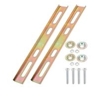 CHILDWEET Soporte de Montaje Metálico para Placa Base de Maletero de Motocicleta, Adaptador Reforzado Tornillos para Portaequipajes Trasero, Compatible Scooters y Uso en Viajes