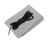 CHILDWEET Tela Transpirable para Tumbona de Patio en Tonos Gris Claro, Repuesto para Silla Reclinable con Cuerda Incluida, Resistente y Antienvejecimiento, Kit de Reparación Color Aleatorio