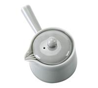 CHILDWEET Tetera de Cerámica Diseño Simple y Clásico, Práctica y Resistente para Aniversarios y Cumpleaños, Tetera Retro Pequeña para Té