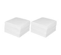 CHILDWEET Toallitas sin Polvo 6x6 Pulgadas para Limpieza de Lentes y Equipos Electrónicos, Toallitas Secas sin Pelusa para Laboratorio, Absorbentes de Aceite, Paquete de 300 Unidades (2