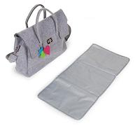 CHILDWOOD Bolsa para bebés fieltro gris claro CCFNB