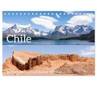 Chile - Facetten landschaftlicher Vielfalt (Tischkalender 2026 DIN A5 quer), CALVENDO Monatskalender: Torres del Paine und Atacama: Eine Reise durch die majestätischen Landschaften Chiles