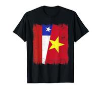 Chile Vietnam Media Bandera Chileno Vietnamita Historia Camiseta