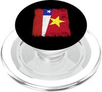 Chile Vietnam Media Bandera Chileno Vietnamita Historia PopSockets PopGrip para MagSafe