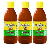 Chilerito Salsa Chamoy, 355ml - Sabor Agridulce y Picante, Importado de México, Pack Laborawi (3 x 355ml)