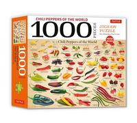 Chili Peppers of The World - 1000 Piece Jigsaw Puzzle: for Adults and Families - Finished Puzzle Size 29 x 20 Inch (74 x 51 cm); A3 Sized Poster