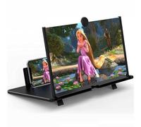 Chililon Ampliador de Pantalla movil, 14 Pulgadas HD Lupa para telefono movil, para Todos los Smartphones, antiluz Azul, Lupa de Pantalla 3D para Ver vídeos de películas