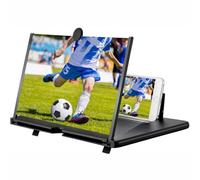 Chililon Ampliador de Pantalla movil, 18 Pulgadas HD Lupa para telefono movil, para Todos los Smartphones, antiluz Azul, Lupa de Pantalla 3D para Ver vídeos de películas