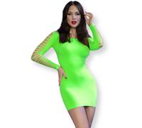 CHILIROSE - CR 4617 VESTIDO VERDE S/M