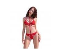 CHILIROSE CR 4633 Set Dos Piezas Rojo S/M - Elegante Diseño Para Comodidad Y Estilo En Tu Ropa Íntima - S/M / ROJO