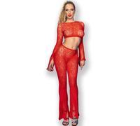 Chilirose CR 4648 Top & Pantalon Rojo