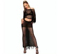 Chilirose CR 4666 Top & Falda Negro