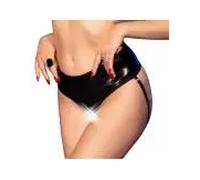 Chilirose - cr 4841 crotchless panty negro l/xl