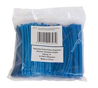 ChiliTec Surtido de tubos termorretráctiles, 100 unidades, color azul