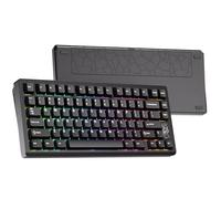 Chilkey Slice75 HE - Teclado mecánico para juegos con cable, 75% efecto Hall, teclado magnético de aluminio con interruptor WS Flux HE Clacky, disparador rápido, sondeo 8K, RGB personalizado por tecla